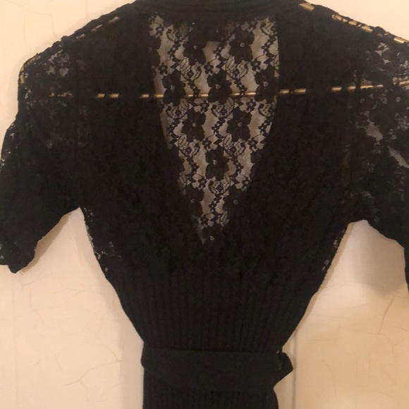XOXO sexy black lace top XS - Picture 7 of 7